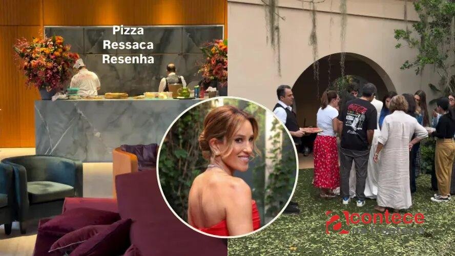 Karla Felmanas mostra comemoração no dia seguinte ao casamento do filho: 'Pizza, ressaca e resenha'