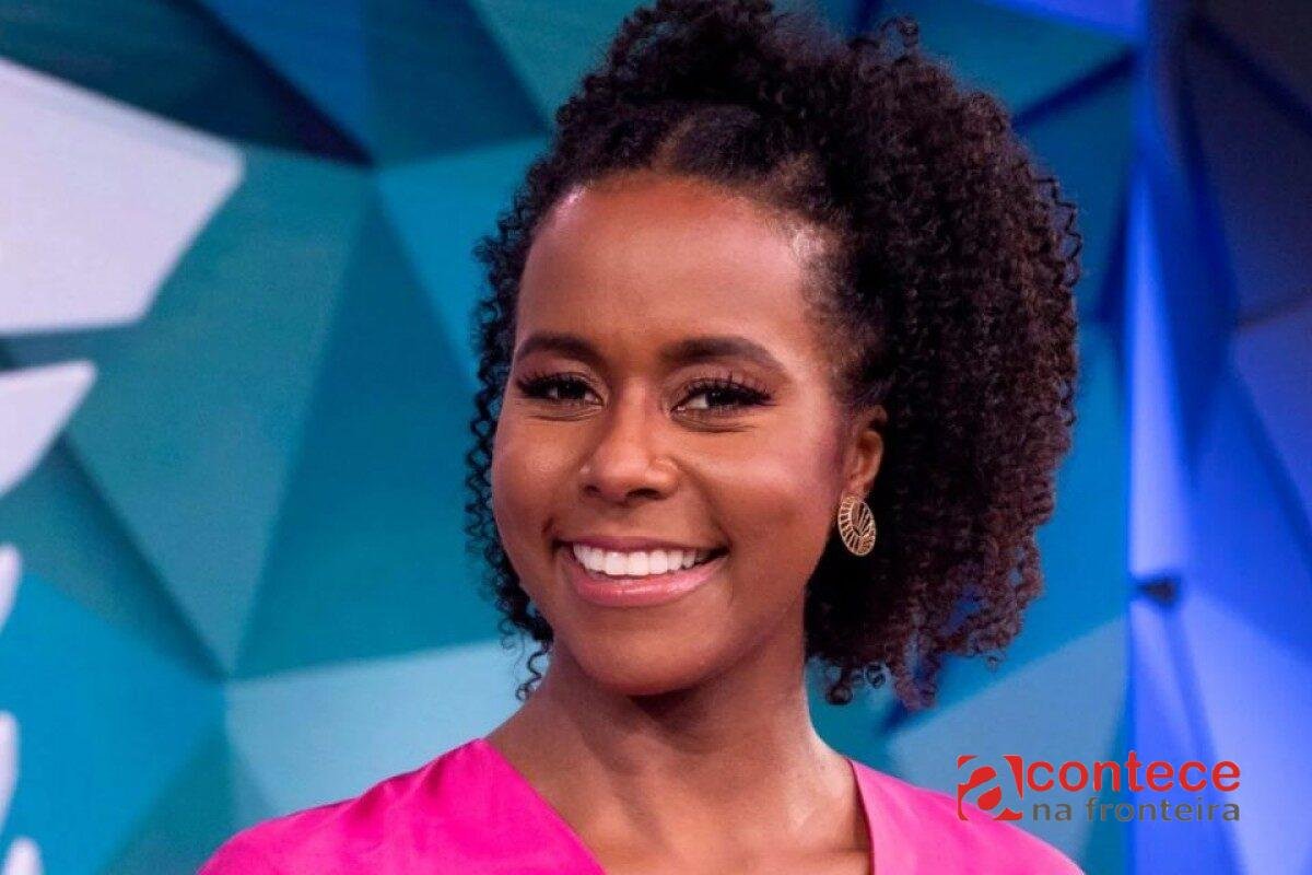 Maju Coutinho fala sobre gravidez ao vivo no Fantástico