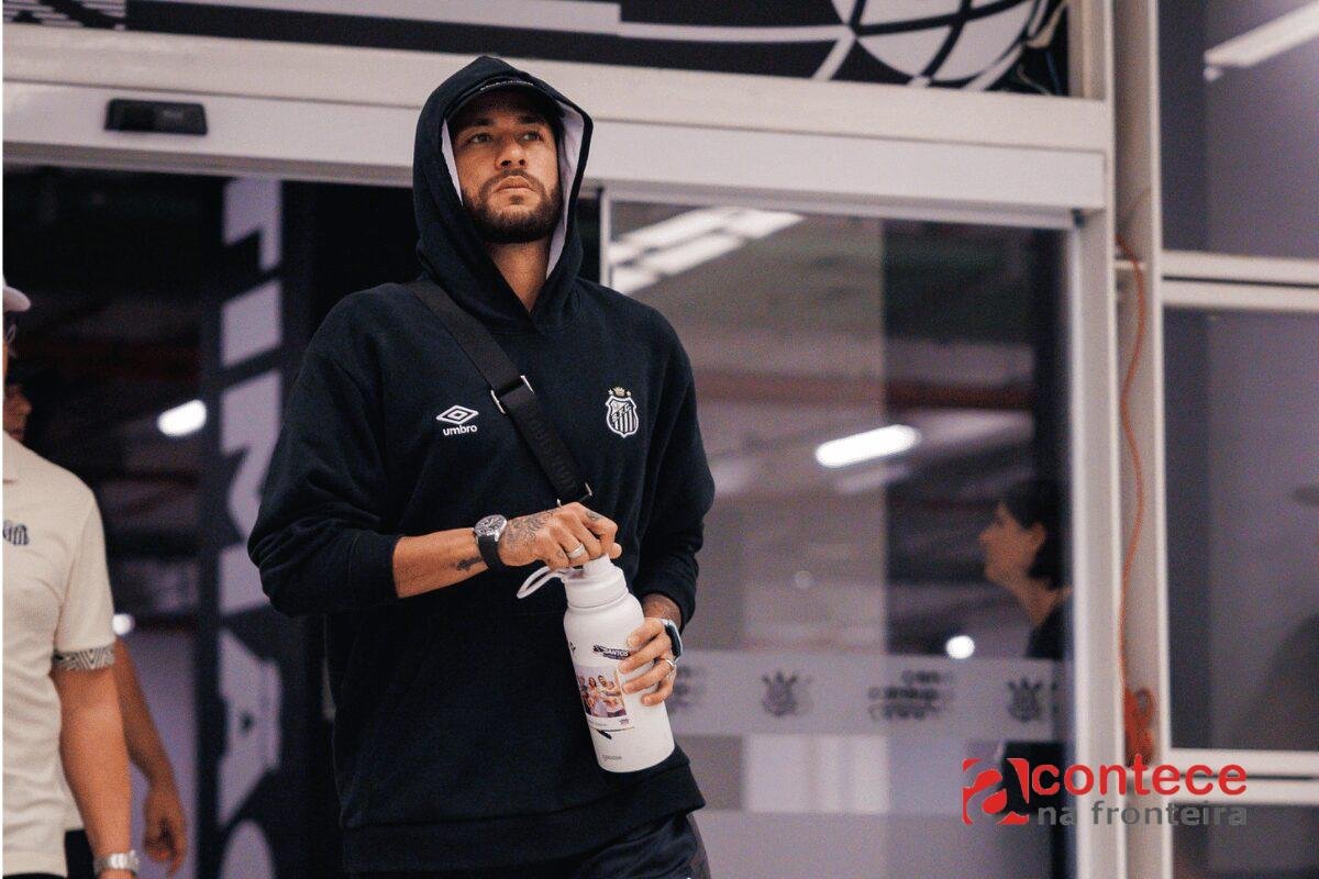 Neymar jogou clássico com febre e sintomas de gripe, revela vídeo