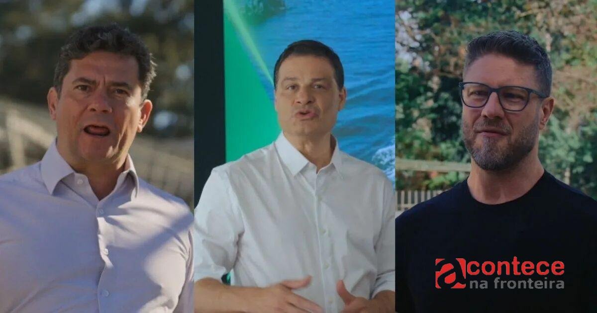 Eleições PR: Moro, Sandro Alex e Requião Filho estreiam na TV
