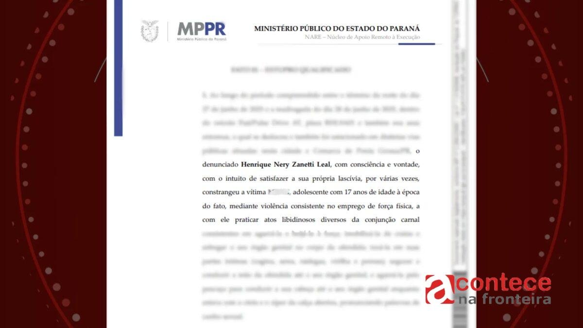 Advogado vira réu no Paraná por estupro de menor e importunação