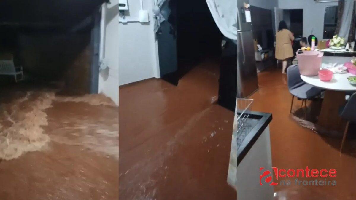 Após temporal, cerca de 150 pessoas estão desabrigadas e posto de saúde suspende atendimento devido a alagamento no Paraná