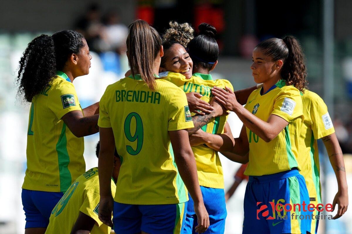 Brasil chega ao 100º gol em vitória na Copa do Mundo Feminina Sub-20
