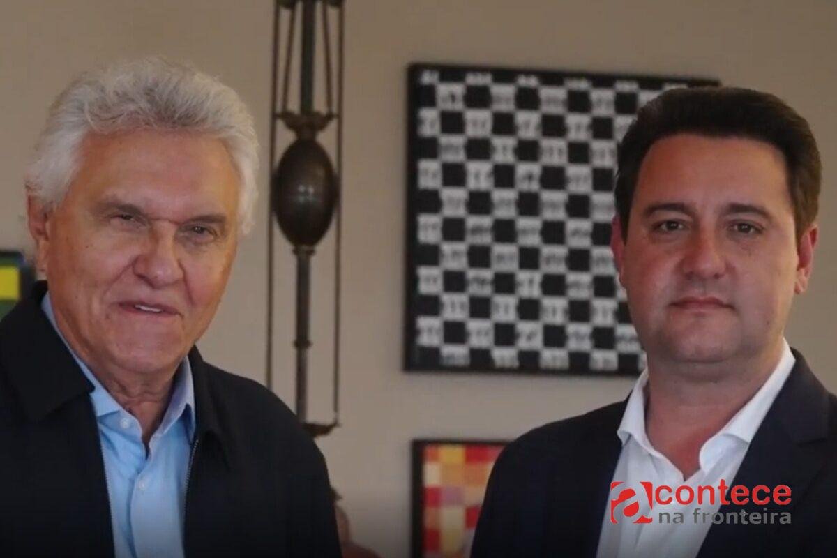 Caiado anuncia Ratinho Jr para Ministério da Infraestrutura, caso eleito