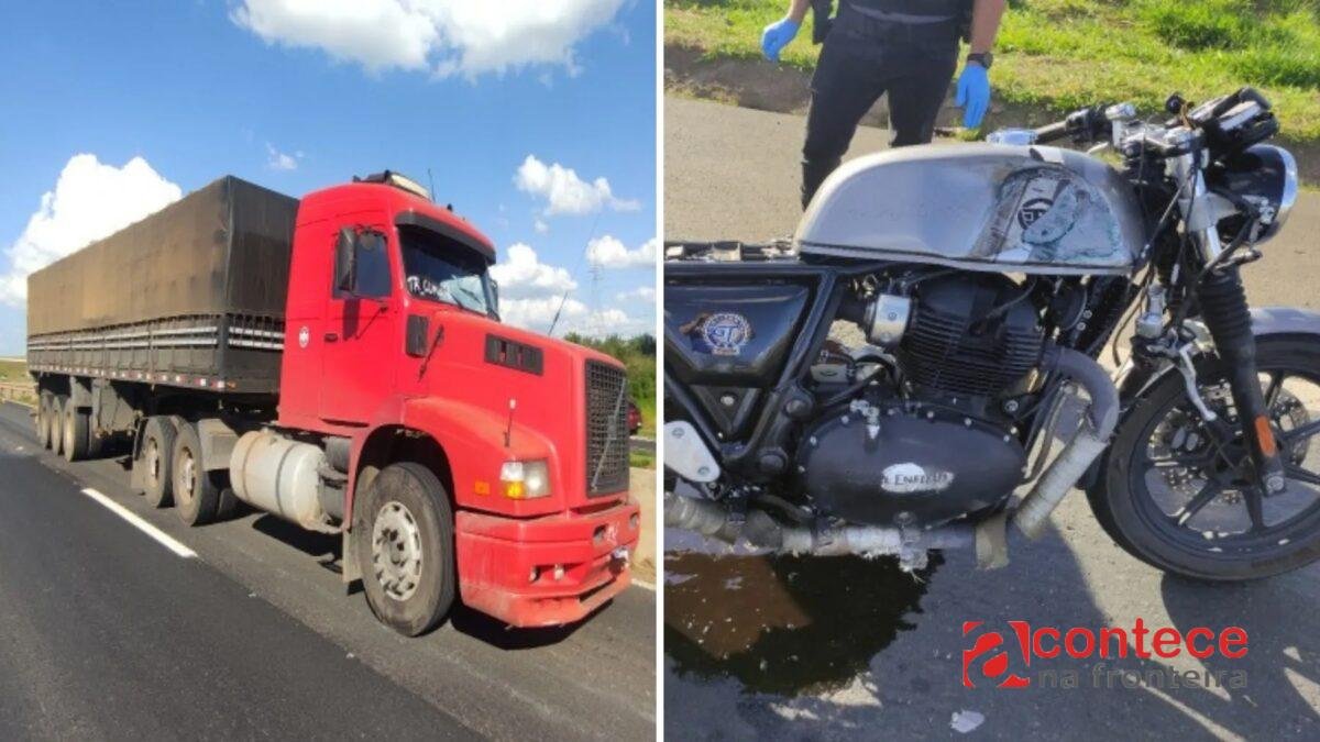 Caminhoneiro é indiciado após atropelar motociclista a 148 km/h no PR