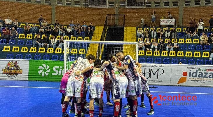 Cascavel Futsal empata com Itaipulândia no primeiro jogo das oitavas da Série Ouro