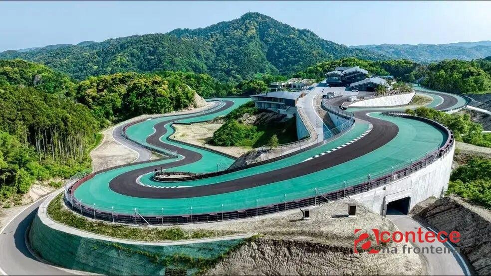 Resort de luxo no Japão une pista de corrida e hotel 5 estrelas
