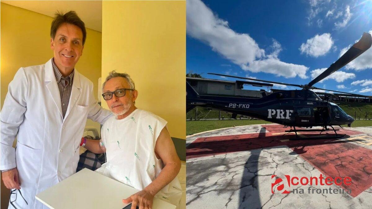 Paranaense cruza 600 km de avião e helicóptero para transplante