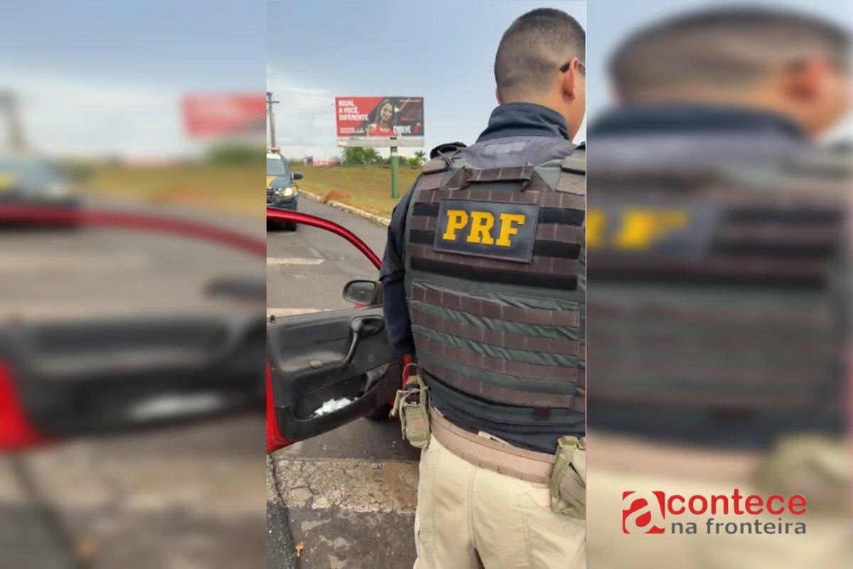 "Corsonha": PRF apreende maconha escondida dentro Corsa na BR-020