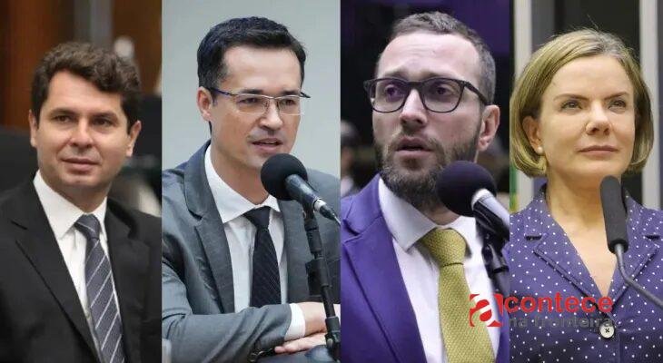 Pesquisa Quaest Senado PR: Curi, Deltan, Gleisi e Filipe empatados