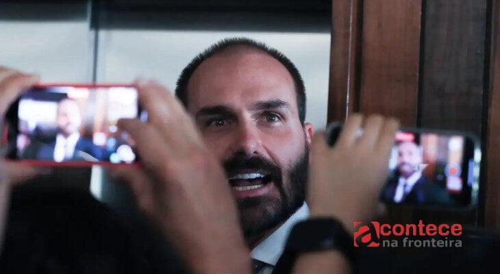 Eduardo Bolsonaro busca sanções dos EUA contra ministros do STF