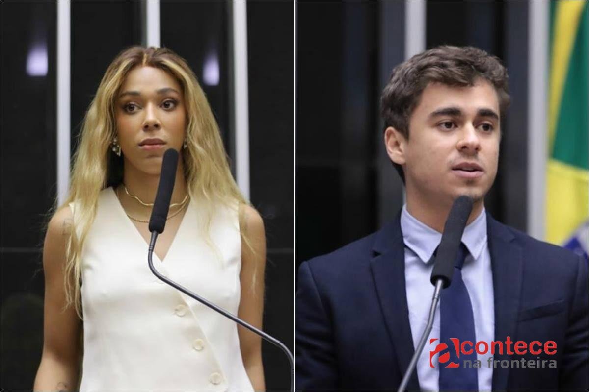 Erika Hilton pede prisão de Nikolas por publicação de laudo falso da PF