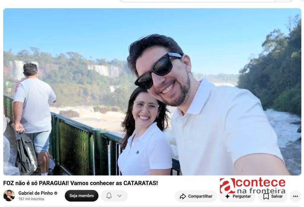 Esse vídeo do Gabriel de Pinho revela uma verdade inconveniente para o turismo de Foz do Iguaçu