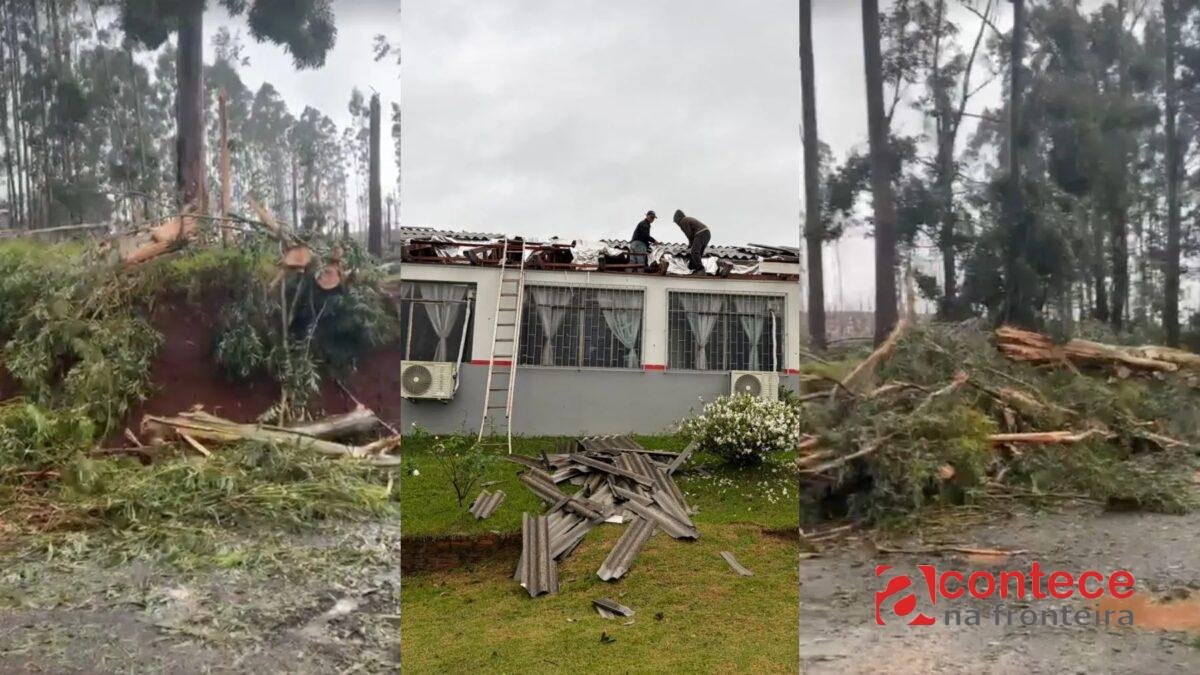 Fenômeno no Paraná que destruiu escolas é reclassificado