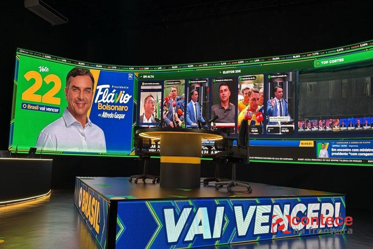 Flávio Bolsonaro deve estrear canal 24h com conteúdo de campanha no 7/9