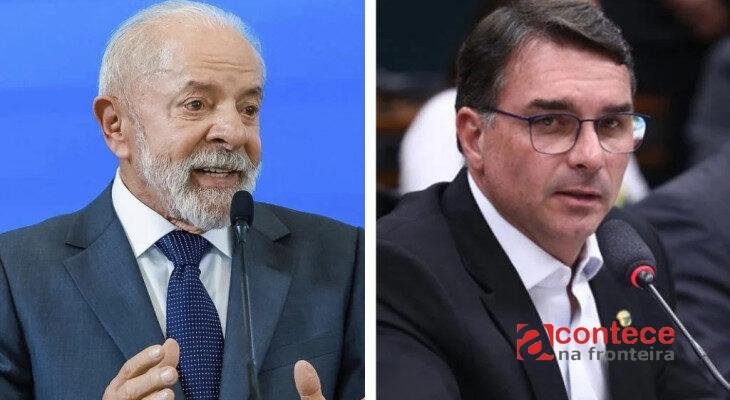 Flávio Bolsonaro e Lula empatam em simulação para 2026