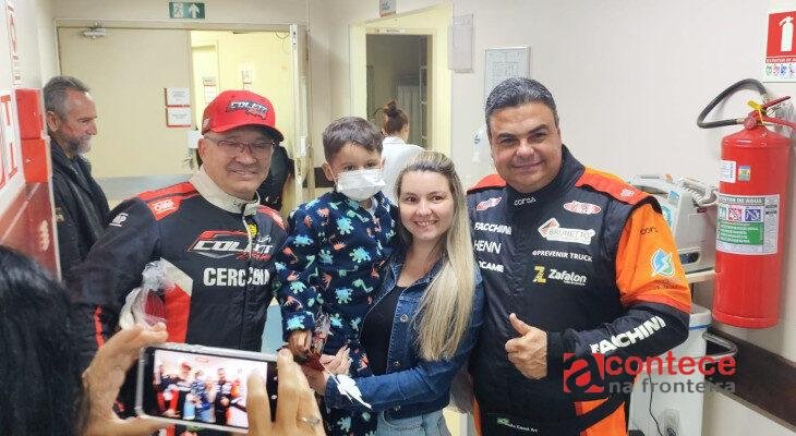 Fórmula Truck em Cascavel promove ação solidária para Uopeccan