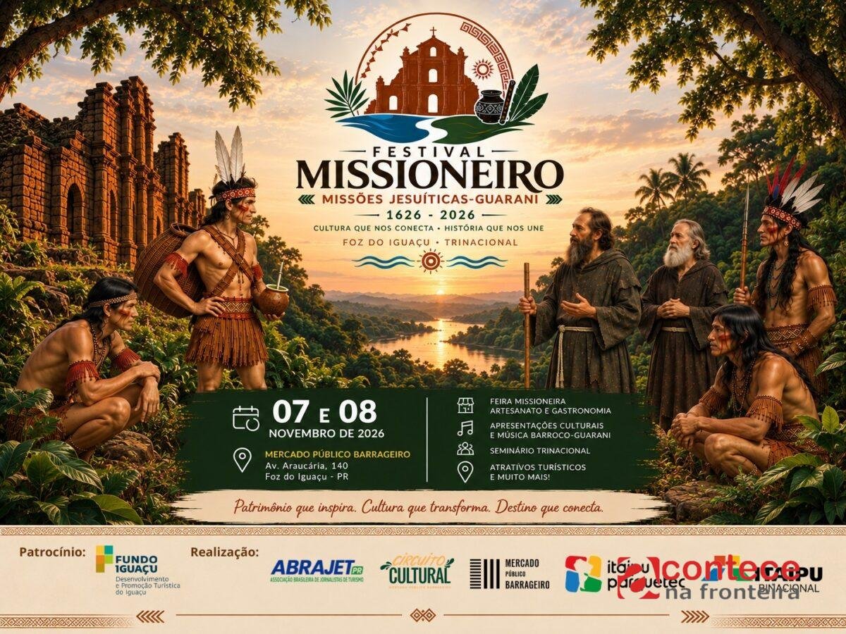 Foz do Iguaçu celebra 400 anos de história em festival