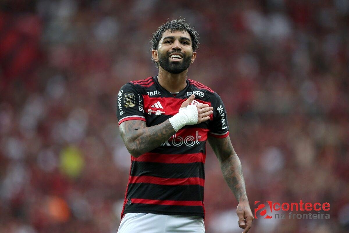 Gabigol divulga vídeo inédito de renovação com o Flamengo