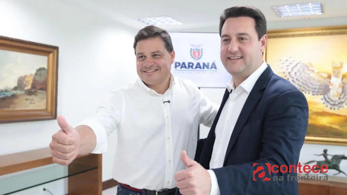 Governador Ratinho Junior se licencia do cargo nesta quinta-feira (17) para se dedicar à campanha de Sandro Alex