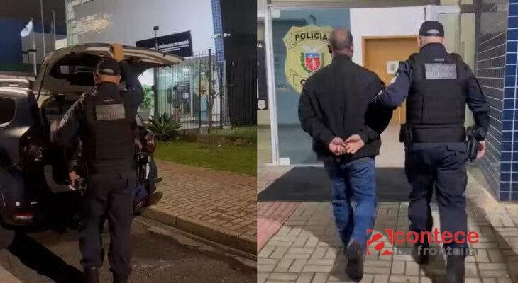 Homem é preso após mutilar orelha de companheira no PR