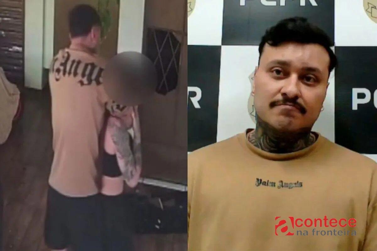 Homem invade casa de ex-companheira, a agride com 'mata-leão' e a deixa desacordada; câmeras de segurança flagraram ataque