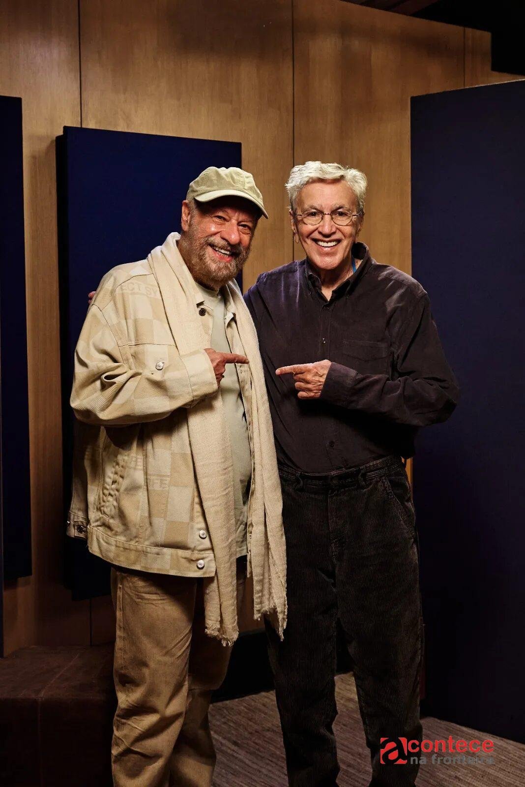 João Bosco grava ‘Sinhá’ com Caetano Veloso para disco que celebra seus 80 anos