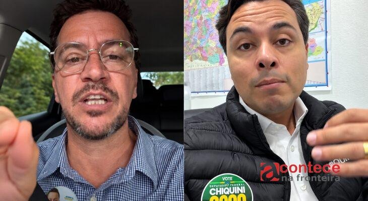 Arilson pede cassação de Jeffrey Chiquini por irregularidades