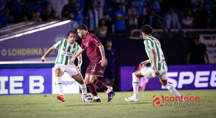 Londrina x Juventude: empate mantém Tubarão no Z-4 da Série B