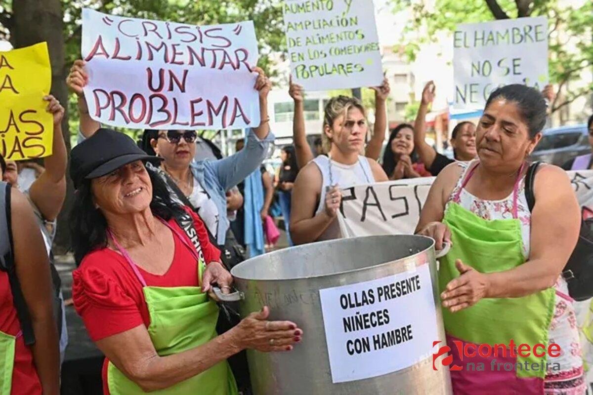 Mais de 2,2 milhões de argentinos estão abaixo da linha da indigência, aponta Indec