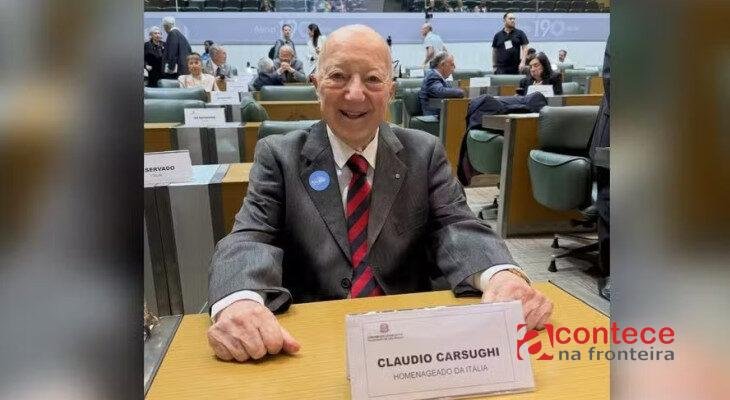 Morre aos 93 anos o jornalista esportivo Claudio Carsughi