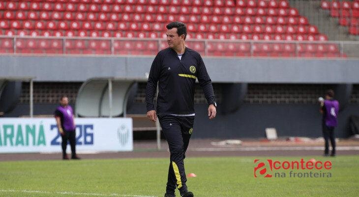 Mudança no comando: Cesar Bueno deixa o comando técnico do Cascavel