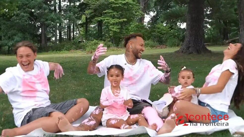 Neymar e Bruna Biancardi revelam nome da 3ª filha em bilhete