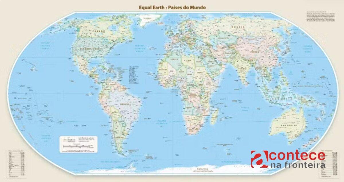 Paraná na rota global: ONU aprova novo mapa que corrige distorções