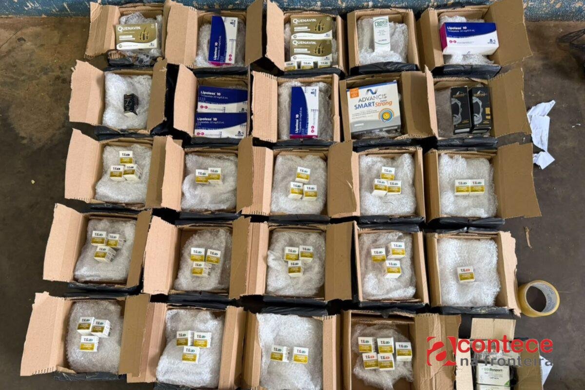 Operação 09.09: Receita Federal apreende R$ 500 mil em encomendas com medicamentos para emagrecimento