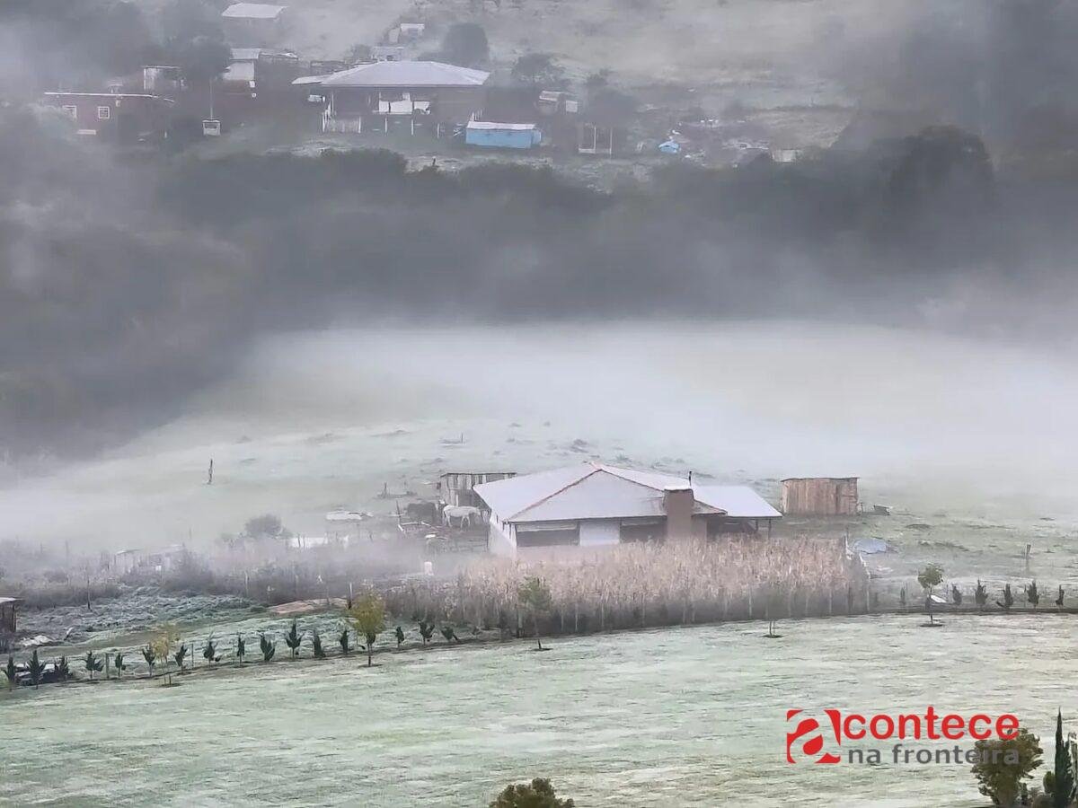 Frio no Paraná: temperatura pode cair a 1ºC com risco de geada