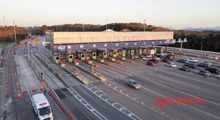 Pedágio da BR-277 entre Curitiba e litoral fica mais caro neste domingo