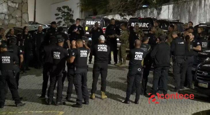Polícia Civil cumpre 39 mandados contra suspeitos de tráfico de drogas em 5 estados