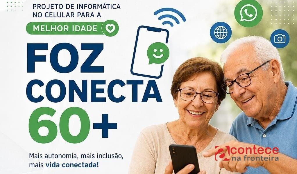 Prefeitura de Foz e Unioeste abrem inscrições para curso gratuito de inclusão digital para idosos