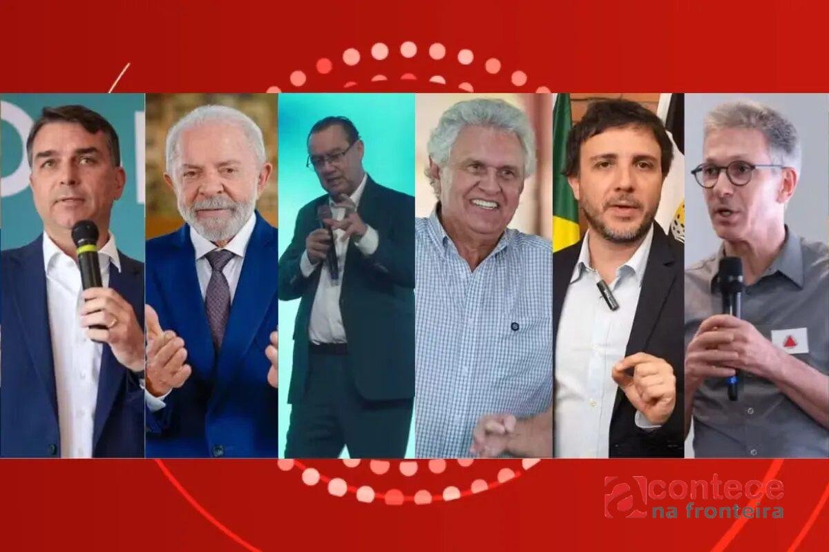 Quaest no Paraná: Flávio, 40%; Lula, 26%; Cury, 5%; Caiado, 4%; Renan, 4%; e Zema, 2%