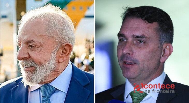 Pesquisa aponta Lula com 38% e Flávio com 30% em disputa