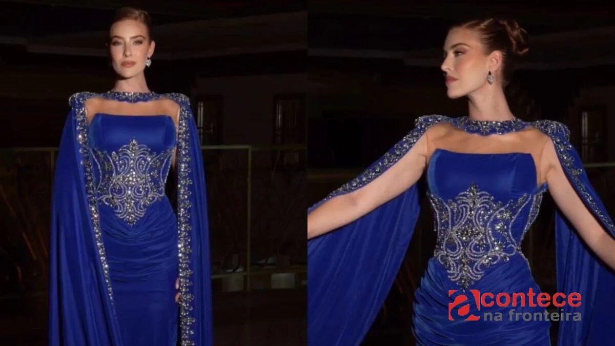 Representante do Brasil no Miss Mundo, Gabriela Botelho escolhe look inspirado no barroco mineiro para a final