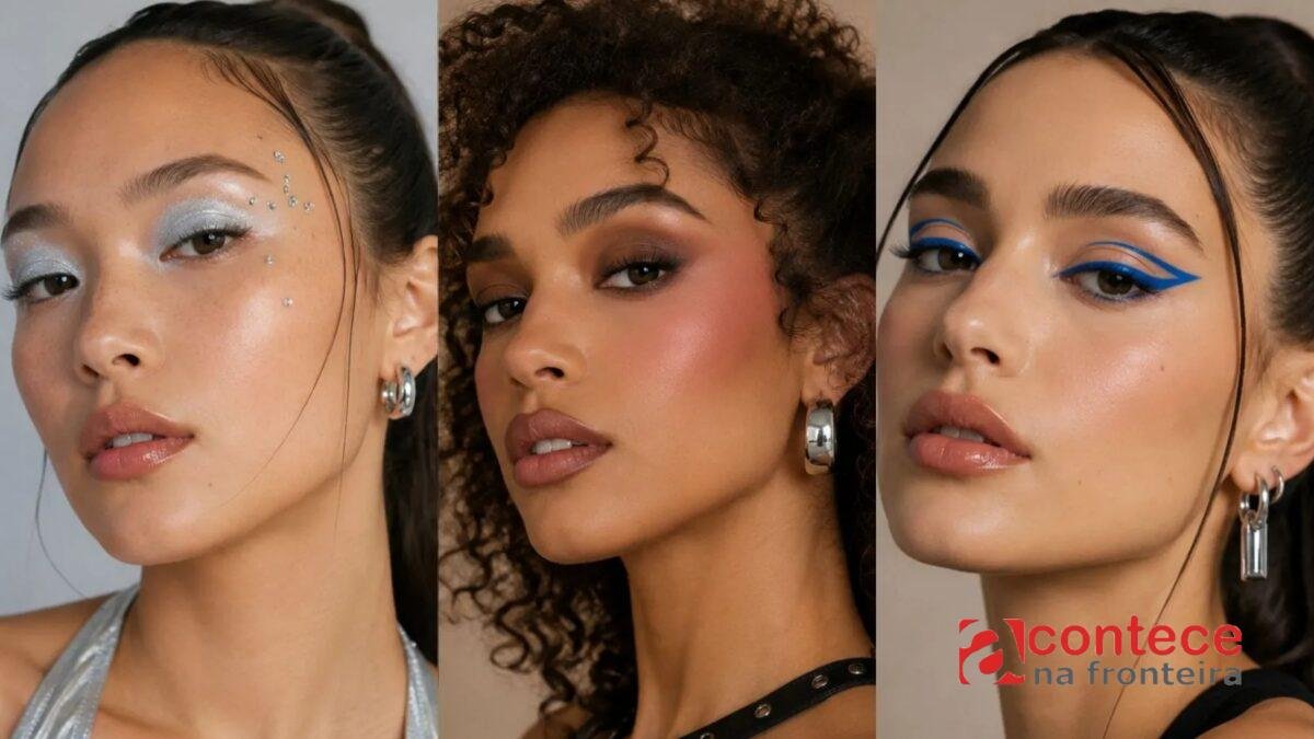 Rock in Rio: delineado colorido, prata e olho borrado são apostas para os shows
