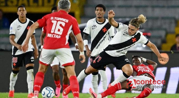 Vasco empata na Sul-Americana e decide em casa