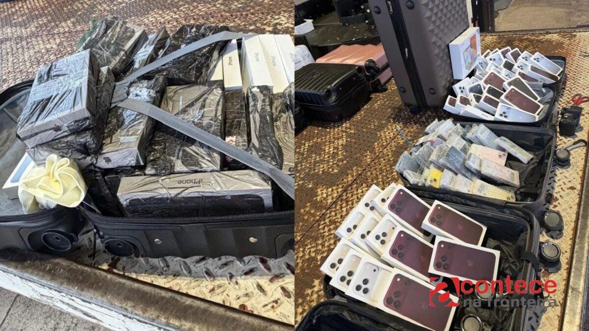 Receita apreende iPhones recém-lançados em aeroporto do PR