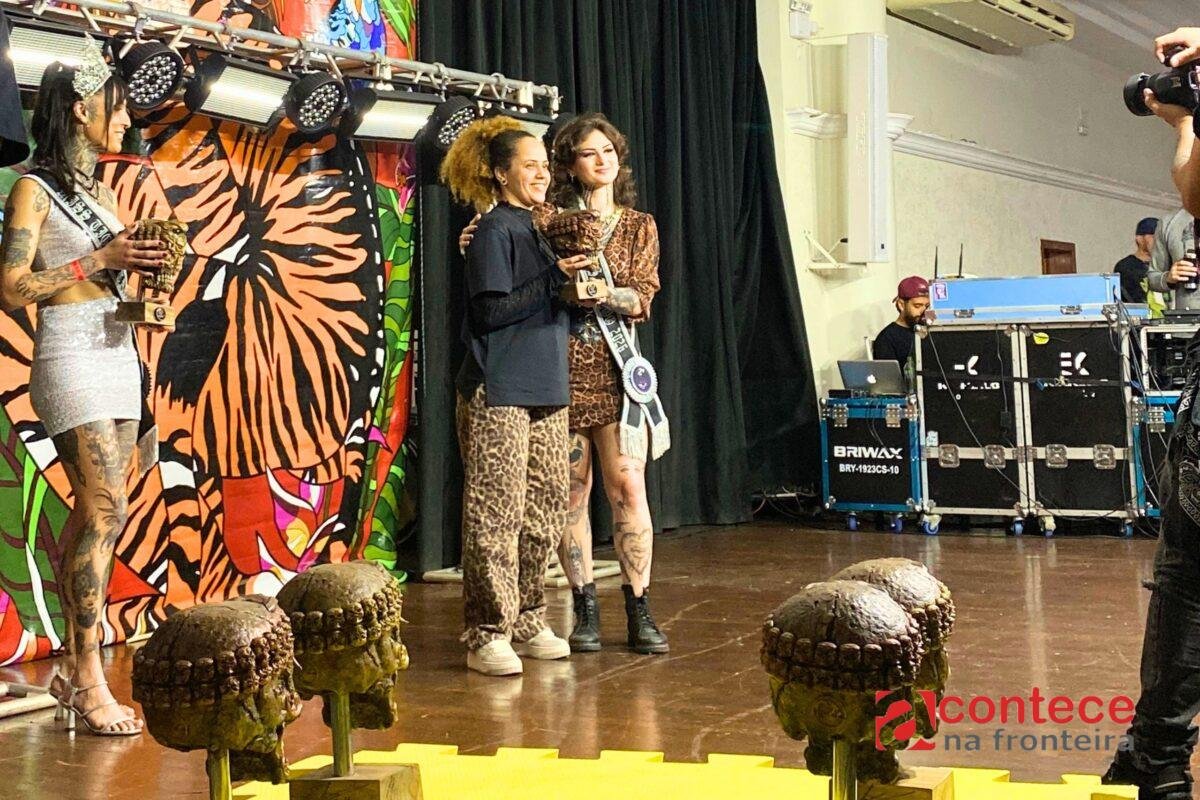 Tatuadora de Foz do Iguaçu vence festival no Paraná