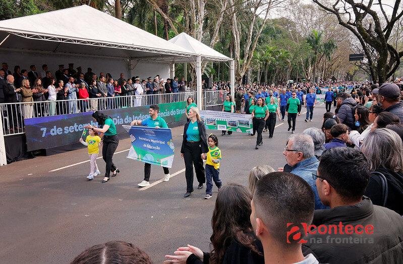 Trânsito na Avenida Paraná terá interdições a partir de sexta (4) para o Desfile de 7 de Setembro