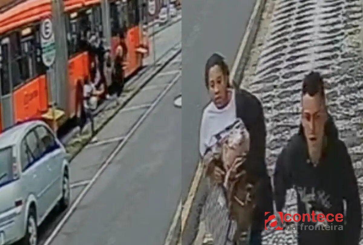 Assalto a ônibus biarticulado em Curitiba assusta passageiros