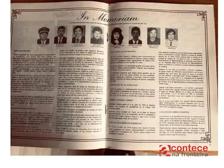 Troca de última hora salvou comissário de atentado que matou 107 pessoas em avião na Colômbia há 37 anos; entenda
