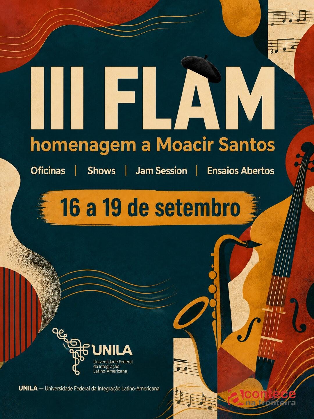 UNILA realiza 3ª edição do Festival Latino-Americano de Música em Foz do Iguaçu